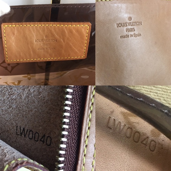 🌟BEACH🌟CLEAR LOUIS VUITTON WITH POUCH - Picture 4 of 11